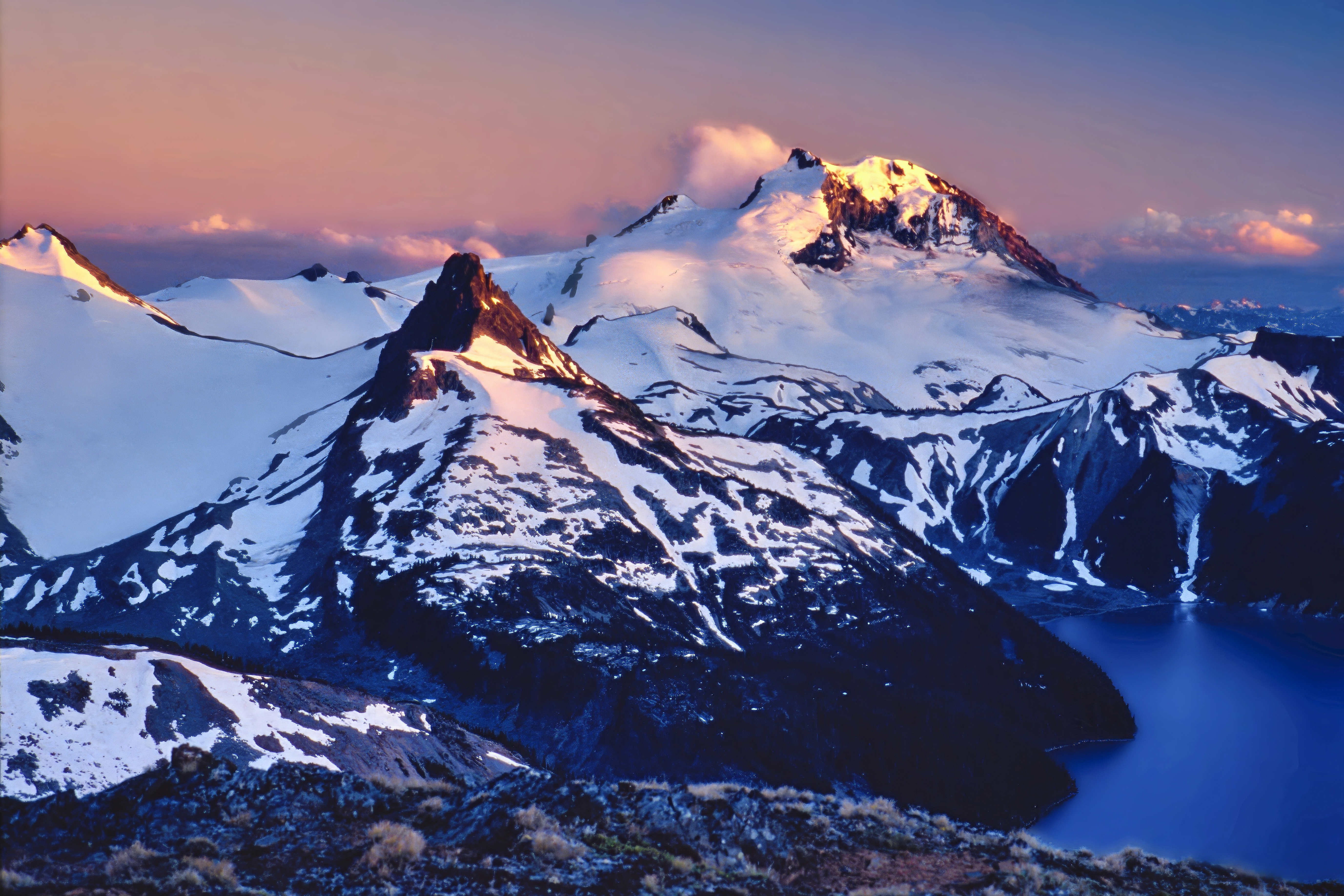  Mt. Garibaldi at Sunset 