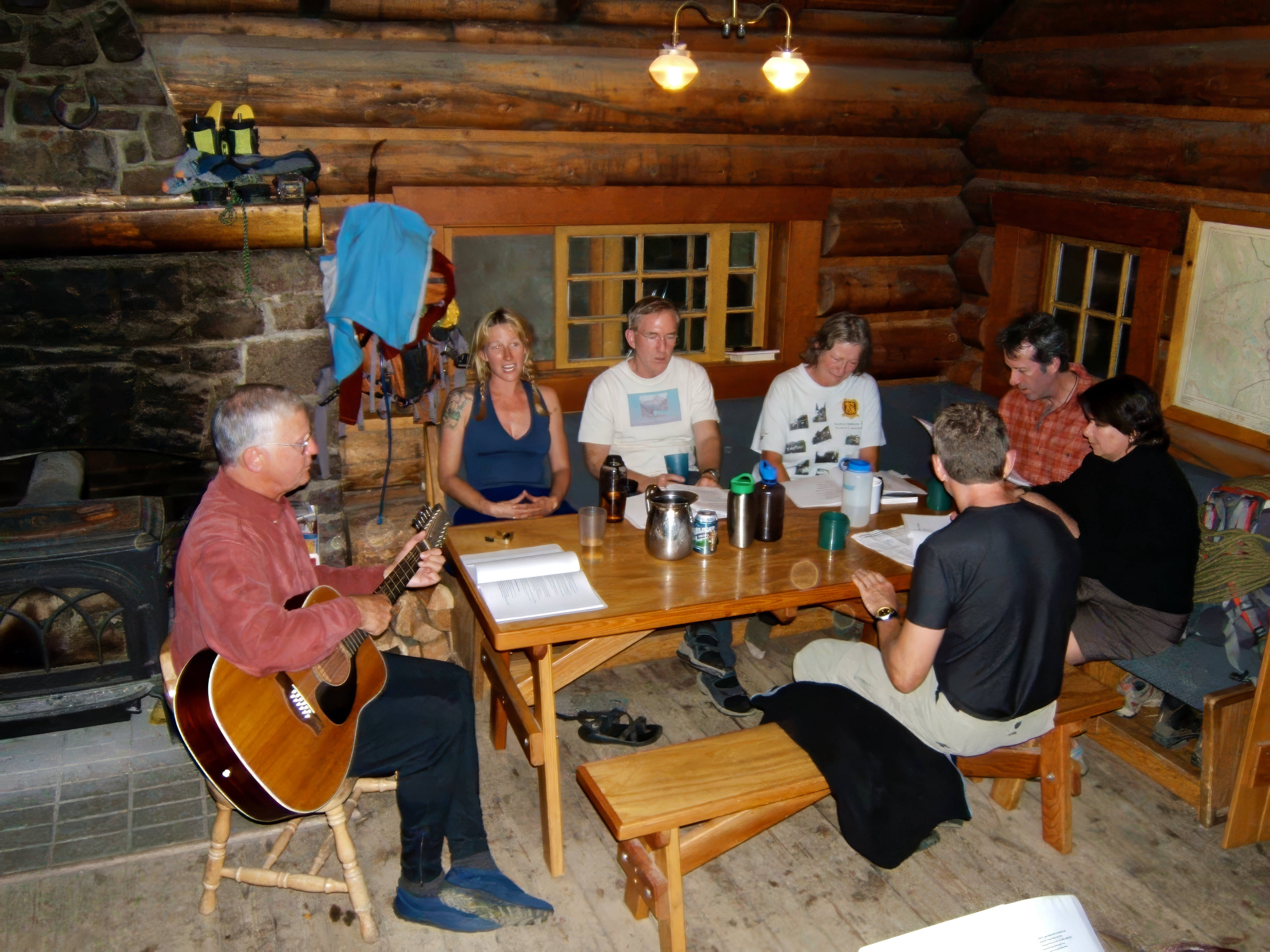  Singalong Night at the Parker Hut ~ August 2008 